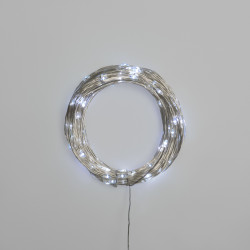 Гирлянда Роса с трансформатором, 20 м, 200 LED, белое свечение NEON-NIGHT