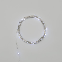 Гирлянда светодиодная Роса 10м, 100LED, БЕЛЫЙ, IP20, USB NEON-NIGHT