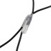Гирлянда светодиодная Сеть 2х0,7м 176 LED КРАСНЫЙ/СИНИЙ черный ПВХ IP65 свечение с динамикой 230В контроллер в комплекте NEON-NIGHT 