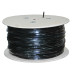 Кабель витая пара U/UTP, CAT 5, PE, 50PR, 24AWG, OUTDOOR, SOLID, черный, 305м, REXANT