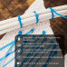 Стяжка кабельная нейлоновая 150x2,5мм, синяя (25 шт/уп) REXANT