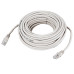 Шнур коммутационный, патч-корд, U/UTP RJ45-RJ45 CAT 5e, PVC, серый, 15м REXANT