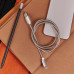 Кабель USB-A – Lightning для Apple, 2,4А, 1м, в металлической оплетке REXANT