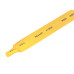 Трубка термоусаживаемая ТУТ нг 9,0/4,5мм, желтая, упаковка 50 шт. по 1м REXANT