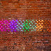 Гирлянда Сеть 3х0,5м, прозрачный ПВХ, 140 LED Мультиколор (10 цветов) (шнур питания в комплекте)