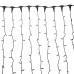 Гирлянда Светодиодный дождь 2х3 м, постоянное свечение, черный провод, IP54, 230 В, диоды синие, 760 LED (шнур питания в комплекте)