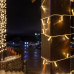 Гирлянда светодиодная Нить 10м 100 LED ТЕПЛЫЙ БЕЛЫЙ белый ПВХ IP65 эффект мерцания 230В соединяется нужен блок 303-500-1 NEON-NIGHT