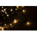 Дюраплей 10 м, черный каучук, 100 LED, цвет белый/теплый белый, Flashing (каждый 6 диод), 24 В