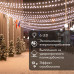 Лампа-шар светодиодная с патроном для кабеля Белт-Лайт, диаметр 45мм, 6 LED, 1Вт, БЕЛЫЙ, матовая колба, 230В