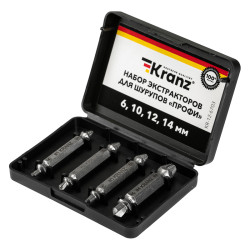 Набор экстракторов для шурупов Профи KRANZ