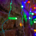 Гирлянда светодиодная Занавес 2х1,5м 192 LED МУЛЬТИКОЛОР прозрачный ПВХ IP65 постоянное свечение 230В блок в комплекте NEON-NIGHT