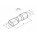 Клемма плоская полностью изолированная РППи-м 2.5-(4.8)/РпИмп 2-5-0,8 гнездо 5.6 мм 1.5-2.5 мм² REXANT