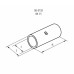 Соединительная гильза L-15мм, 2,5-4мм² (ГМЛ (DIN) 4) REXANT