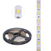 Лента светодиодная 12В, SMD5050, 14,4Вт/м, 60 LED/м, 2700К, 10мм, 3м, для БП с клеммами, IP20 LAMPER