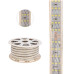 Лента светодиодная 220В, SMD2835, 276 LED/м, Теплый белый, 7,5x20мм, 50м,без установочного набора, IP67 NEON-NIGHT