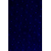 Гирлянда Сеть, LED диоды, 2х2м., (288 диодов), черный провод каучук, белые/синие диоды, с контроллером NEON-NIGHT