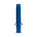 Дюбель распорный 8х50мм, синий, полипропилен, пакет (50 шт/уп) KRANZ