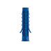 Дюбель распорный 10х50мм, синий, полипропилен, пакет (50 шт/уп) KRANZ