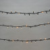 Гирлянда Нить управляемая 20м 240 LED ТЕПЛЫЙ БЕЛЫЙ черный каучук IP67 свечение с динамикой 230В не соединяется нужен контроллер 217-204 NEON-NIGHT
