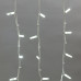 Гирлянда светодиодная Бахрома (Айсикл) 4,0х0,6м 128 LED БЕЛЫЙ белый каучук 3,3 мм IP67 постоянное свечение 230В нужен блок 315-001 NEON-NIGHT