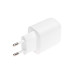 Сетевое зарядное устройство USB QC (20W) + Type C PD (20W), белое REXANT