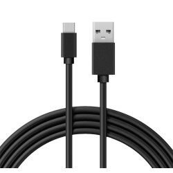 Кабель USB-A 3.0 – Type-C 3.1, 3А, 1м, ПВХ, черный REXANT