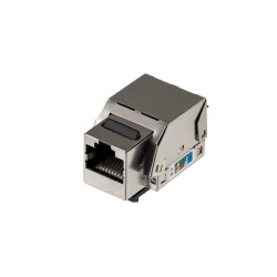 Модуль Keystone Jack RJ-45(8P8C), FTP экранированный, CAT 5e, тип 90 градусов REXANT PRO Модуль Keystone Jack RJ-45(8P8C), FTP экранированный, CAT 5e, тип 90 градусов REXANT PRO