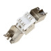 Модуль Keystone Jack RJ-45(8P8C), FTP экранированный, CAT 6, тип 180 градусов, самозажимной REXANT PRO