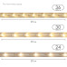 Дюралайт LED, постоянное свечение (2W) - белый Эконом 24 LED/м, бухта 100м