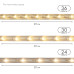 Дюралайт LED, эффект мерцания (2W) - синий, 36 LED/м, бухта 100м