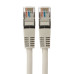 Шнур коммутационный, патч-корд F/UTP RJ45-RJ45, CAT 5e, LSZH серый, 3м REXANT 