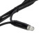 Гирлянда Нить управляемая 20м 240 LED ЖЕЛТЫЙ черный каучук IP67 свечение с динамикой 230В не соединяется контроллер в комплекте NEON-NIGHT