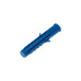 Дюбель распорный 10х60мм, синий, полипропилен, пакет (50 шт/уп) KRANZ