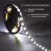 Лента светодиодная 5В, SMD2835, 4,8Вт/м, 60 LED/м, 6500K, 8мм, 3м, с USB коннектором, черная, IP20 LAMPER