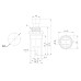 Выключатель-кнопка металл 220V 2А (2с) OFF-(ON) Ø7.2 черная Micro (RWD-301, PBS-10B) REXANT