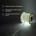 Лента светодиодная 220В, SMD5730, 7Вт/м, 120 LED/м, Холодный белый, 6,5х17мм, 100м, без установочного набора, IP67 NEON-NIGHT