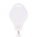 Лупа на струбцине круглая 5D с подсветкой 96 SMD LED, теплый и холодный свет, ø127мм, белая REXANT