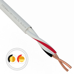 Кабель для пожарной сигнализации КПСВВнг(А)-LSLTx 1x2x1,50мм², бухта 200м REXANT