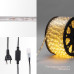 Дюралайт LED двухжильный 230В 13мм 24 LED/м ТЕПЛЫЙ БЕЛЫЙ постоянное свечение модуль 2м бухта 100м NEON-NIGHT