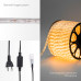 Дюралайт LED трехжильный 230В 13мм 36 LED/м ЖЕЛТЫЙ свечение с динамикой модуль 4м бухта 100м NEON-NIGHT