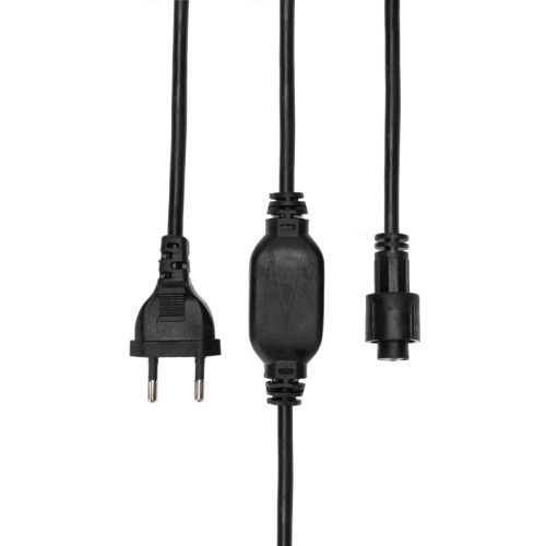 Блок питания для уличных гирлянд 230В, 3А, черный ПВХ, IP65 NEON-NIGHT