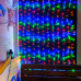 Гирлянда светодиодная Сеть 2х1,5м 288 LED МУЛЬТИ черный ПВХ IP65 постоянное свечение 230В контроллер в комплекте NEON-NIGHT 