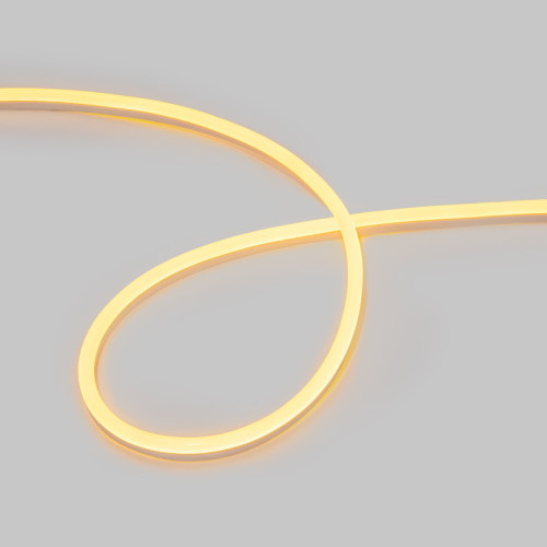Гибкий неон 15х26мм односторонний 120 LED/м ТЕПЛЫЙ БЕЛЫЙ 230В бухта 50м NEON-NIGHT
