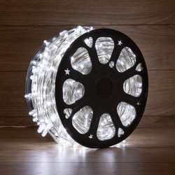 Гирлянда LED Клип-лайт 12 V, прозрачный ПВХ, 150 мм, цвет диодов белый