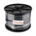 Кабель коаксиальный RG-6U, 75Ом, CCS/Al/Al, 64%, 305м, OUTDOOR, черный REXANT Кабель коаксиальный RG-6U, 75Ом, CCS/Al/Al, 64%, 305м, OUTDOOR, черный REXANT