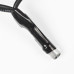Гирлянда Нить управляемая 10м 100 LED ФИОЛЕТОВЫЙ черный ПВХ IP65 свечение с динамикой 230В контроллер в комплекте NEON-NIGHT