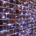Гирлянда светодиодная Занавес 2х9м 1200 LED БЕЛЫЙ прозрачный ПВХ IP65 постоянное свечение 230В блок в комплекте NEON-NIGHT
