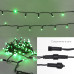 Гирлянда светодиодная Нить 10м 100 LED ЗЕЛЕНЫЙ прозрачный ПВХ IP65 постоянное свечение 230В соединяется нужен блок 303-500-1 NEON-NIGHT