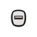 Зарядное устройство в прикуриватель REXANT USB, 5V, 1000mA, черное