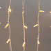 Гирлянда светодиодная Бахрома (Айсикл), 5х0,7м, 152 LED ТЕПЛЫЙ БЕЛЫЙ, белый КАУЧУК 2,3мм, IP67, постоянное свечение, 230В NEON-NIGHT (нужен шнур питания 315-001)